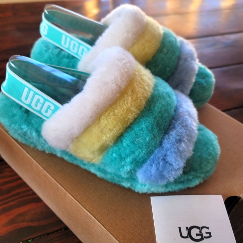 Ugg fluff yeah slides NEW